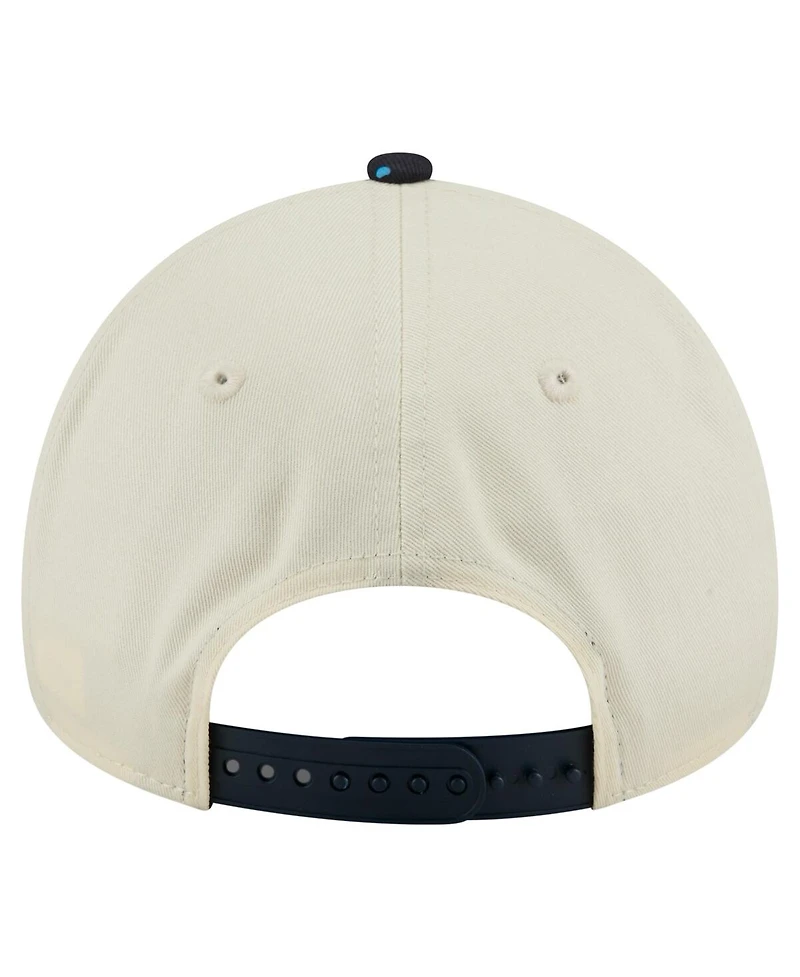 New Era Men's Cream Arizona Diamondbacks Speckle A-Frame 9FORTY Adjustable Hat