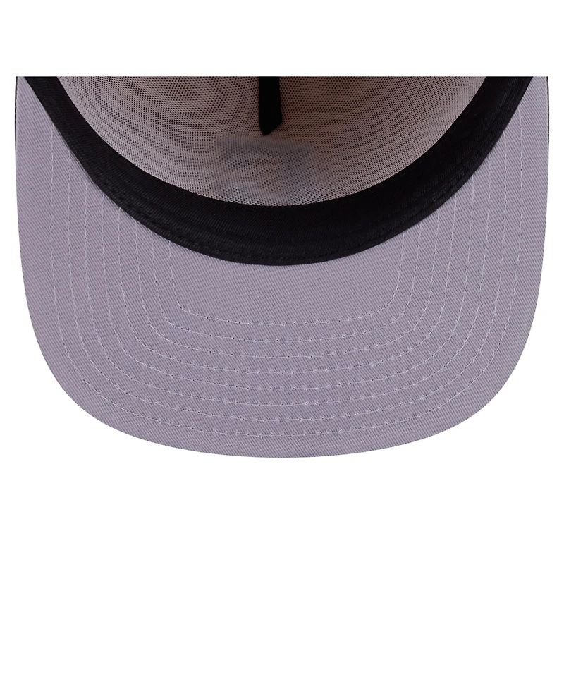 New Era Men's Light Beige/Olive Cleveland Guardians Two-Tone Color Pack A-Frame 59FIFTY Fitted Hat