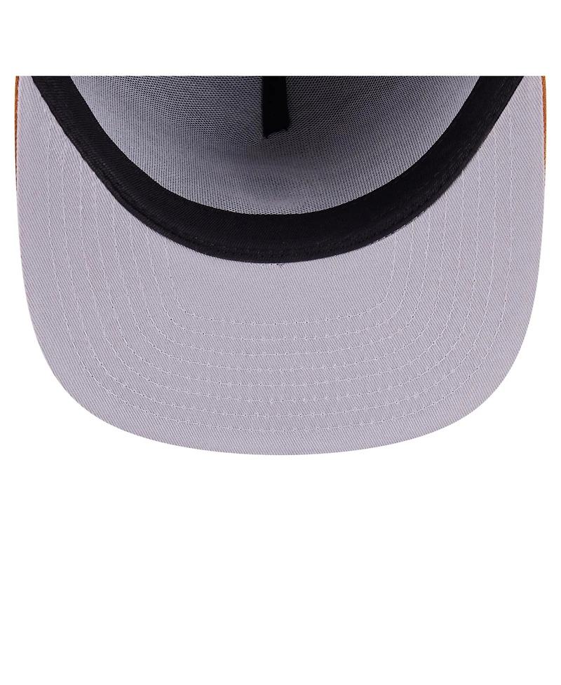 New Era Men's Olive/Orange Chicago Cubs Two-Tone Color Pack A-Frame 59FIFTY Fitted Hat