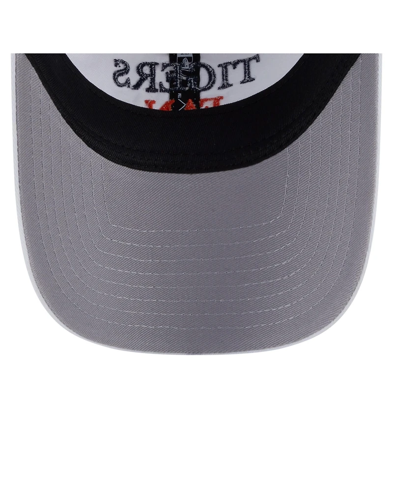 New Era Women's White Detroit Tigers Team Fan 9TWENTY Adjustable Hat