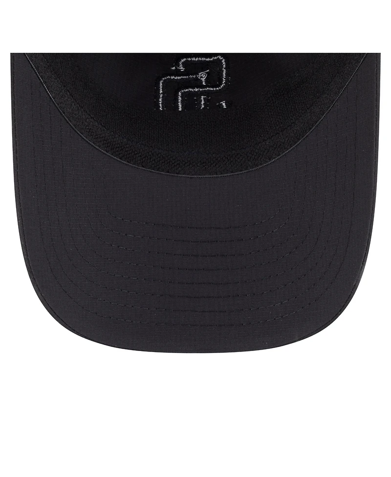 New Era Men's Black San Diego Padres Ripstop Casual Classic Adjustable Hat
