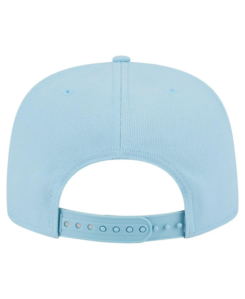 New Era Men's Light Blue New England Patriots Color Pack A-Frame 9FIFTY Snapback Hat