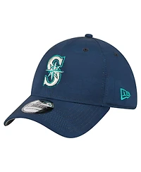 New Era Men's Navy Seattle Mariners Tonal Camo 39THIRTY Flex Hat
