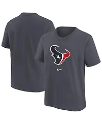 Nike Big Boys and Girls Anthracite Houston Texans Primary Logo Legend T-Shirt