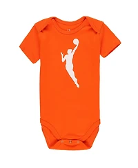 Outerstuff Baby Boys and Girls 3-Pack Minnesota Lynx Slide Home Creeper Set