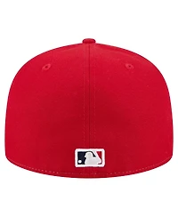 New Era Men's White/Red St. Louis Cardinals Repeat 59FIFTY Fitted Hat