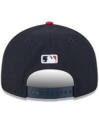 New Era Men's Navy/Red St. Louis Cardinals Baseball Hall of Fame Retro Crown 9FIFTY Adjustable Hat