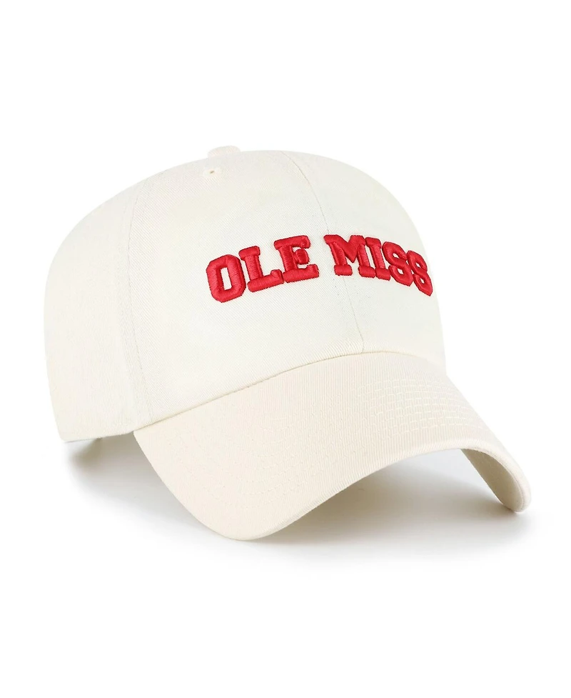 '47 Brand Men's Sand Ole Miss Rebels Vault Clean Up Adjustable Hat