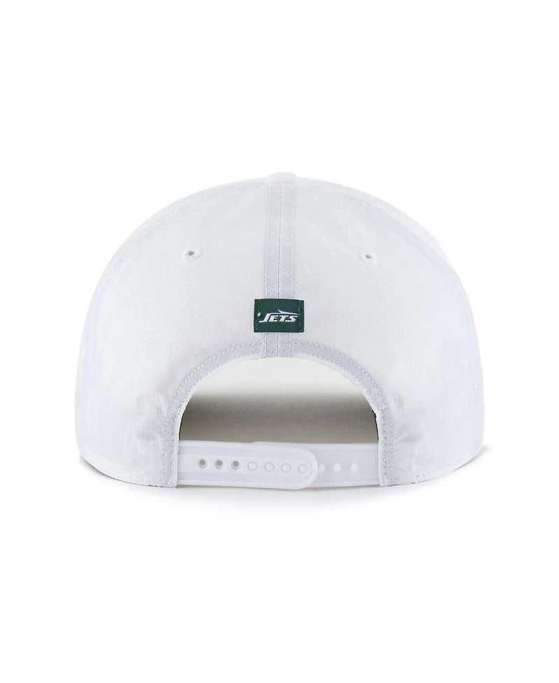 '47 Brand Men's White New York Jets Brrr Fairway Hitch Adjustable Hat