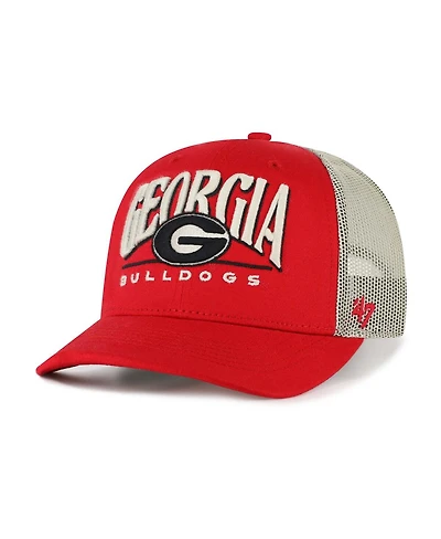 '47 Brand Men's Red Georgia Bulldogs Arid Adjustable Trucker Hat