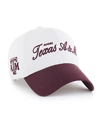 '47 Brand Men's White Texas A&M Aggies Contemporary Basics Foundation Clean Up Adjustable Hat