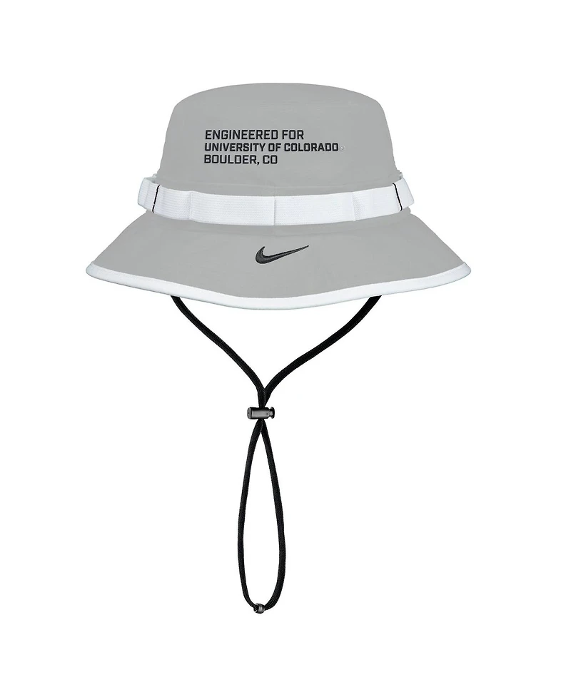Nike Men's Gray Colorado Buffaloes 2025 On-Field Boonie Performance Bucket Hat