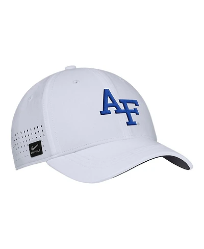 Nike Men's White Air Force Falcons 2025 On-Field Performance Flex Hat