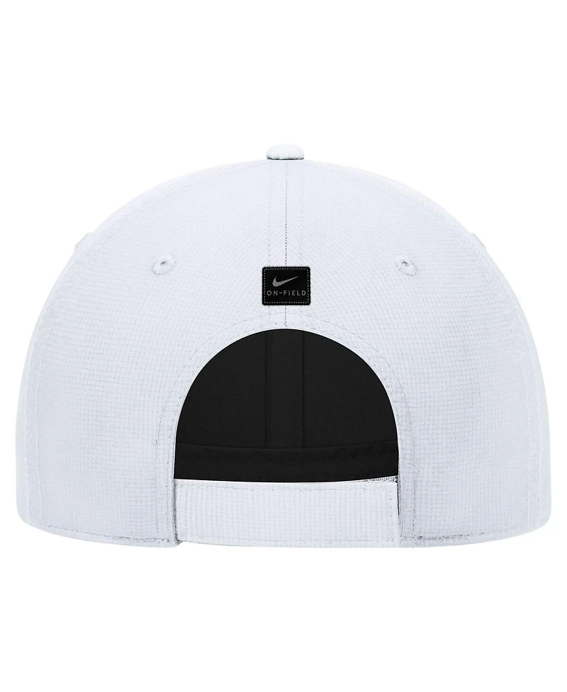 Nike Men's White Baylor Bears 2025 On-Field Club Performance Adjustable Hat
