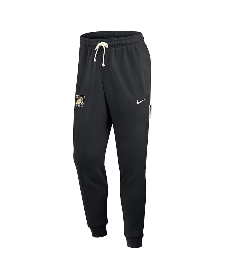Nike Men's Black Army Knights 2025 Sideline Performance Taper Pants