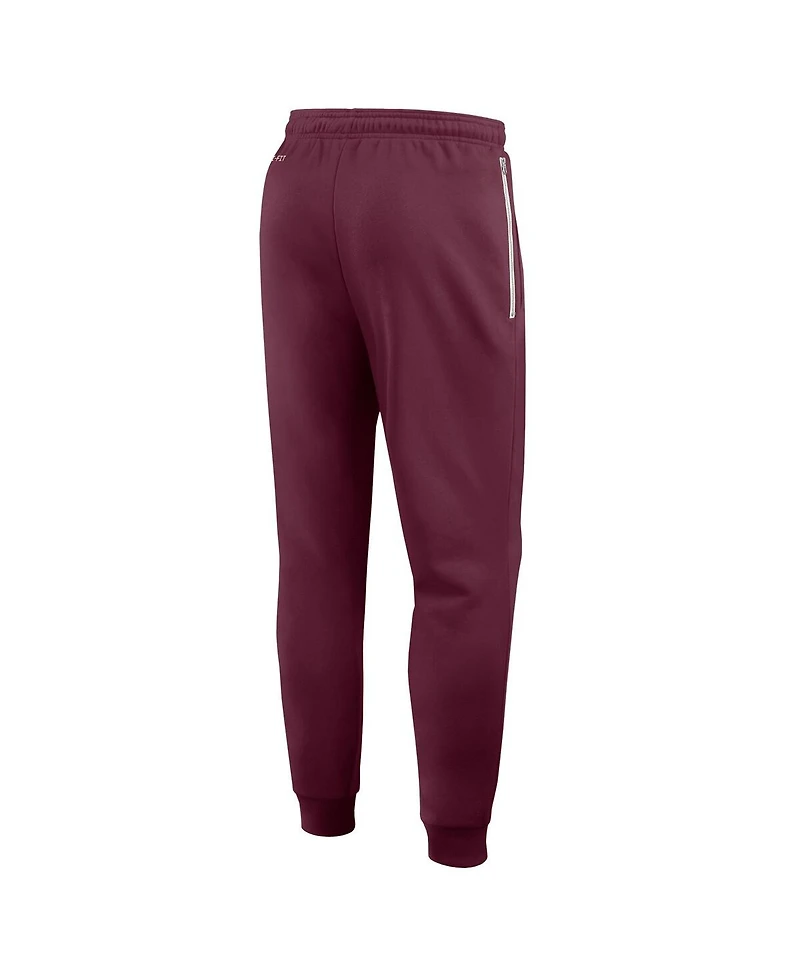 Nike Men's Maroon Virginia Tech Hokies 2025 Sideline Performance Taper Pants