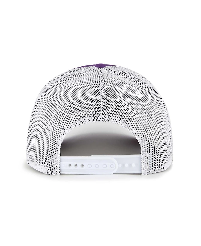 '47 Brand Men's Purple Arizona Diamondbacks Meander Foam Trucker Snapback Hat