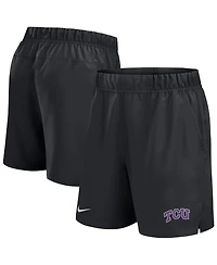 Nike Men's Black Tcu Horned Frogs Performance Victory Shorts