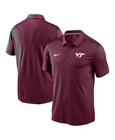 Nike Men's Maroon Virginia Tech Hokies Victory Solid Performance Polo Shirt