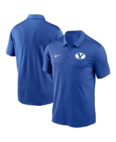 Nike Men's Royal Byu Cougars Victory Solid Performance Polo Shirt