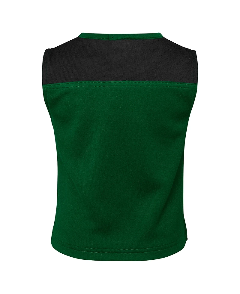 Outerstuff Girls Preschool 2-Piece Green New York Jets Spirit Cheerleader Dress with Bloomers Set