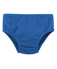 Outerstuff Girls Preschool 2-Piece Blue Detroit Lions Cheer Captain Jumper Dress with Bloomers Set