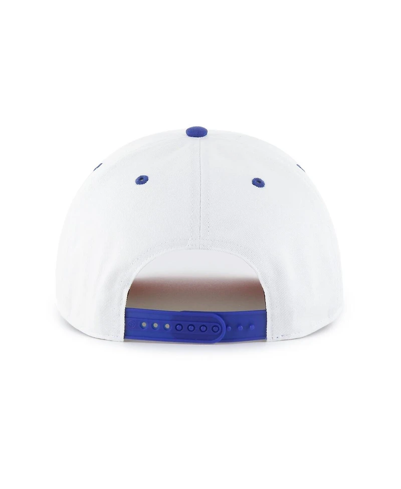 '47 Brand Men's White/Royal New York Giants Roscoe Two-Toned Hitch Adjustable Hat