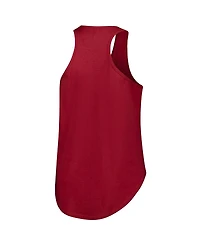 Fanatics Women's Crimson Alabama Tide Plus Arch Tank Top