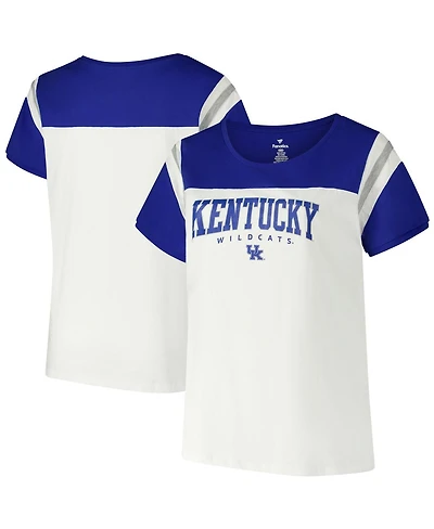 Fanatics Women's White Kentucky Wildcats Plus Winning Gear T-Shirt