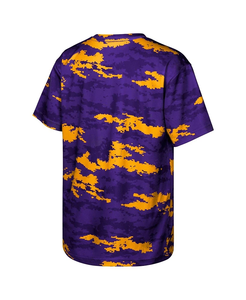 Outerstuff Preschool Purple Lsu Tigers Scrimmage T-Shirt