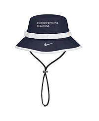 Nike Men's Navy Team Usa Apex Sideline On-Field Dri-fit Boonie Bucket Hat