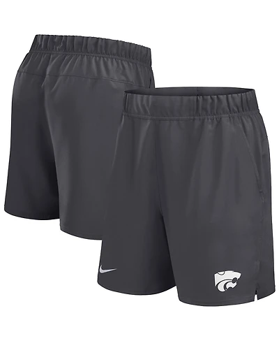 Nike Men's Anthracite Kansas State Wildcats Performance Victory Shorts