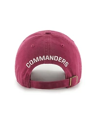 '47 Brand Women's Burgundy Washington Commanders Finley Clean Up Adjustable Hat