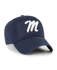 '47 Brand Men's Navy Ole Miss Rebels Clean Up Adjustable Hat