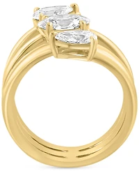 Effy Lab Grown Diamond Mixed Cut Coil Ring (2 ct. t.w.) in 14k Gold