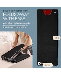 Lifepro Infrared Red Light Therapy Body Wrap - Pain Relief & Recovery Mat with 3 Modes, 660nm & 850nm Red Light Therapy