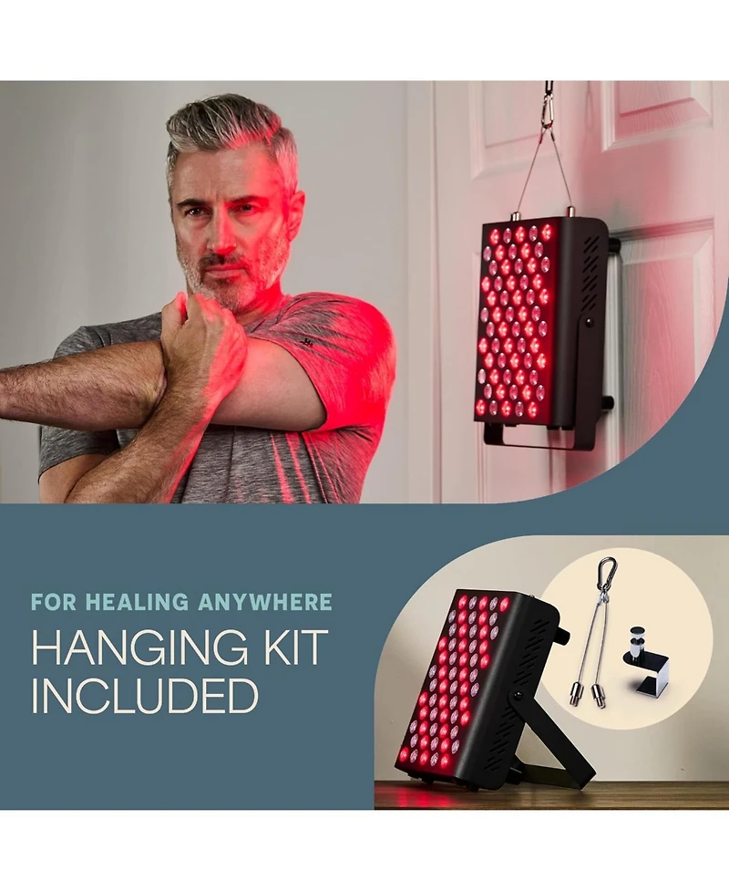 LifePro Red Light Therapy Panel - Infrared Light for Pain Relief, Inflammation, Skin Health, and Improved Circulation