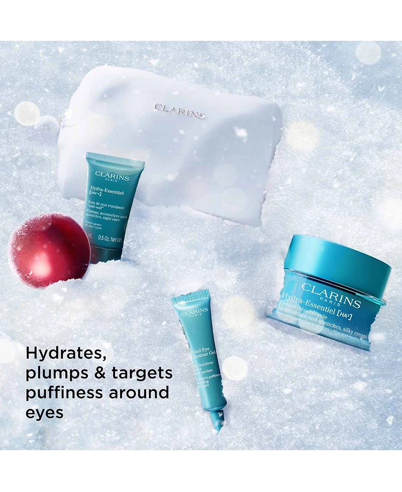 Clarins 4-Pc. Hydra-Essentiel Skin Care Starter Set