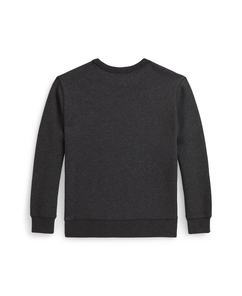 Polo Ralph Lauren Big Boys Bear Heathered Fleece Sweatshirt