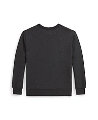 Polo Ralph Lauren Big Boys Bear Heathered Fleece Sweatshirt