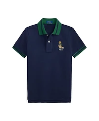 Polo Ralph Lauren Toddler and Little Boys Bear Mesh Shirt