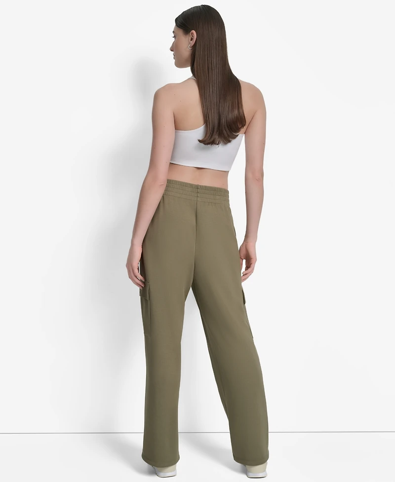 Dkny Sport Women's Highline Scuba Cargo Pants