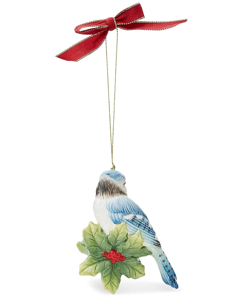 Spode Christmas Tree Blue Jay Ornament