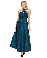 Muse Women's Brocade Midi Skirt