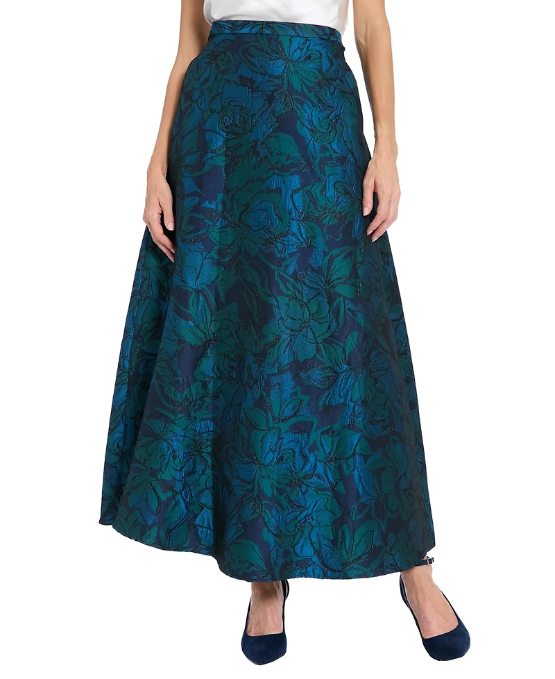 Muse Women's Brocade Midi Skirt