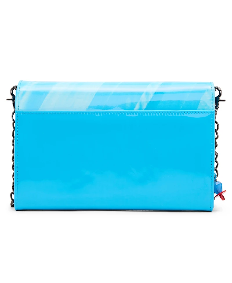 Betsey Johnson Ring Pop Patent Crossbody Wallet