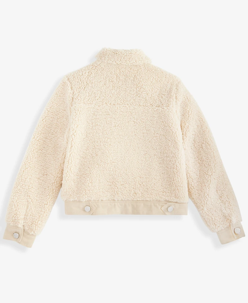 Jou Girls 4-8 Center-Front Button Jacket