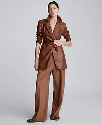 Kenneth Cole Women's Belted Trench Coat