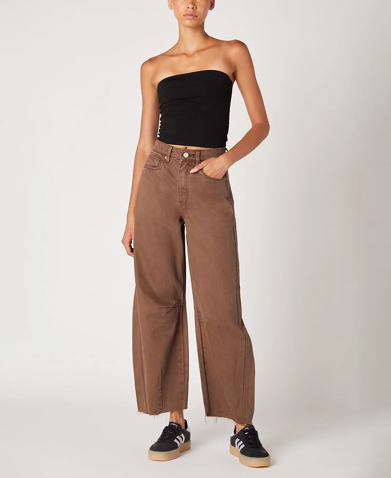 Blank Nyc Women's High Rise Barrel Jeans