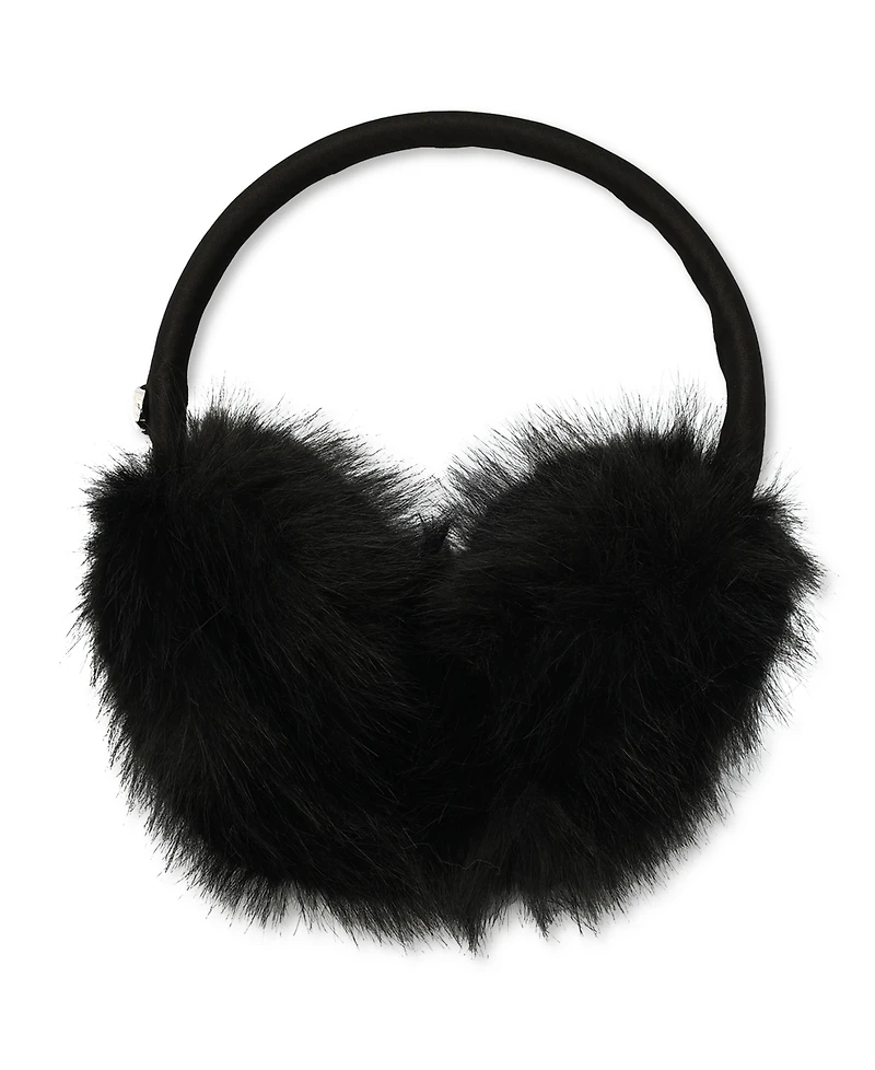 kate spade new york Oversized Faux-Fur Earmuffs